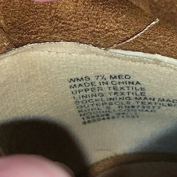 Women’s SO Nochill Peep Toe Ankle Booties Brown Size 7.5 EUC - Picture 5 of 6